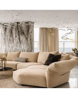 Designerska nowoczesna sofa modułowa LILIA