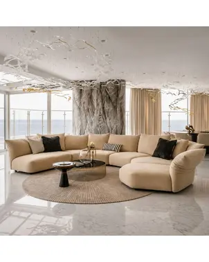 Designerska nowoczesna sofa modułowa LILIA