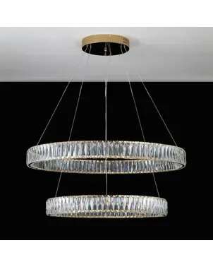 Uwaga na detale w żyrandolu Kryształowym CRYSTAL L od Primavera Home.