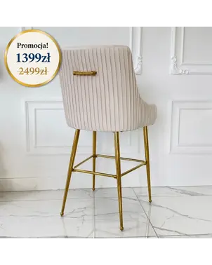Hoker złoty beżowy Paloma od Primavera Home