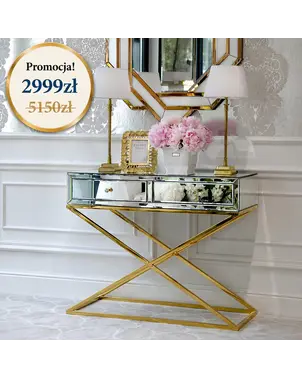 konosla lustrzana złota glamour od Primavera home