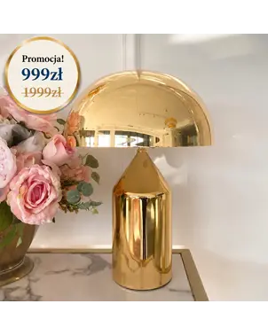 lampa stołowa ozdobna złota AURORA w promocji od Primavera Home