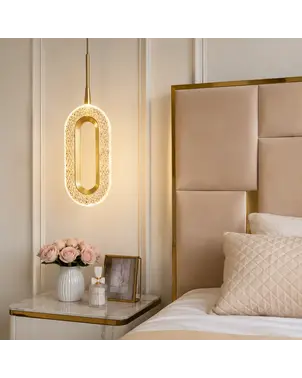Ekspozycja designerskiego żyrandola VALO SINGLE w showroomie w Warszawie. Primavera Home.