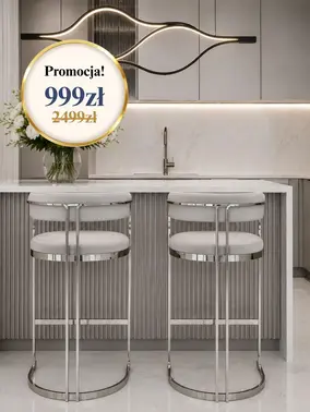Hoker MARCO Glamour Tapicerowany w pełnym zestawie, idealnym do jadalni. Meble na zamówienie od Primavera Home.
