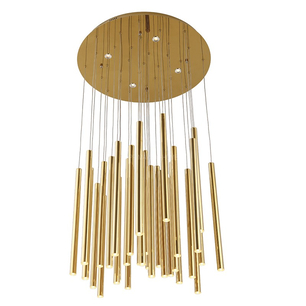 Ponsacco Gold hanging lamp 