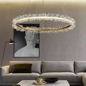Imponujący żyrandol Brina XL – duża lampa kryształowa do wysokich wnętrz