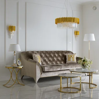 luksusowa sofa z wysokim oparciem