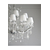 New York glamour, hamptons style crystal chandelier MARIA TERESA M 