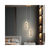 Modern chandelier, glamor pendant lamp, gold, designer, exclusive, hanging plafond VALO DOUBLE 