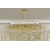 Glamorous chandelier RAIN L 110 cm designer, exclusive in a modern style, gold OUTLET 