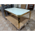 Glamorous coffee table, for the living room, modern, with glass top, gold ELITE OUTLET 