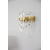 Crystal wall lamp, gold, glamour, designer wall lamp BULGARI OUTLET 