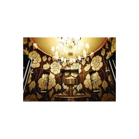 Mozaika szklana  Winter Flowers Oro Nero  brązowa