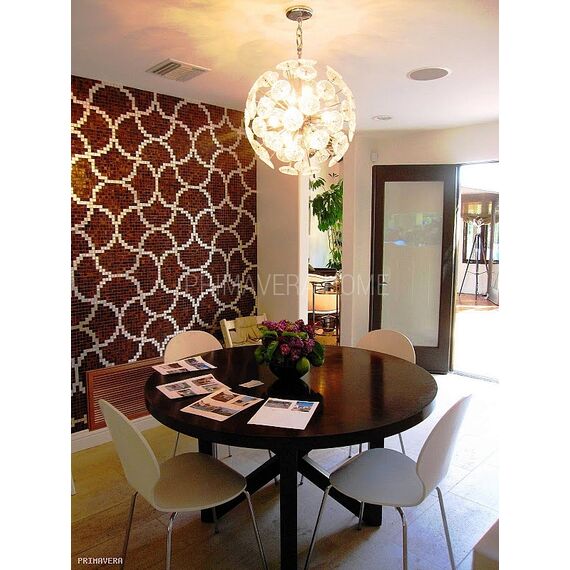 Mozaika szklana obraz z mozaiki Linossa brąz