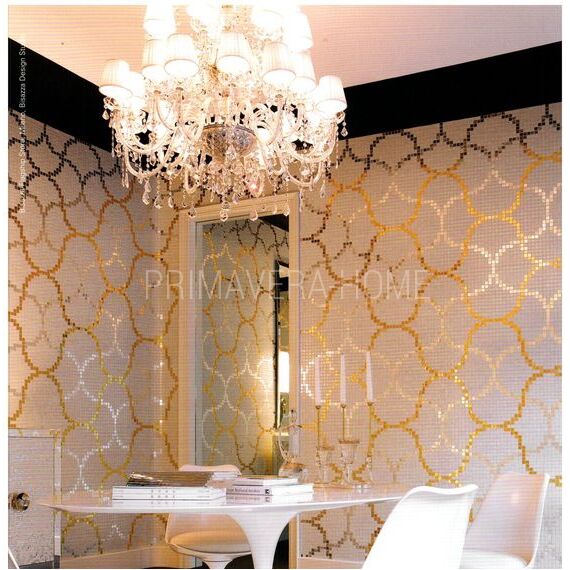 Mozaika szklana obraz z mozaiki Linossa brąz