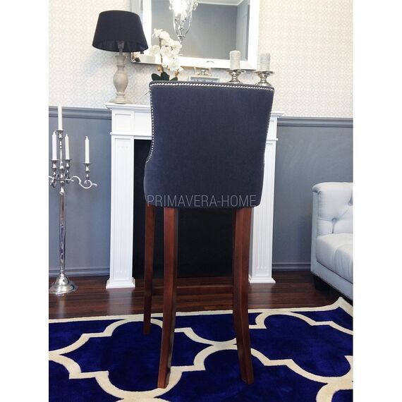 Stool glamour upholstered quilted bar modern dining room TIFFANY