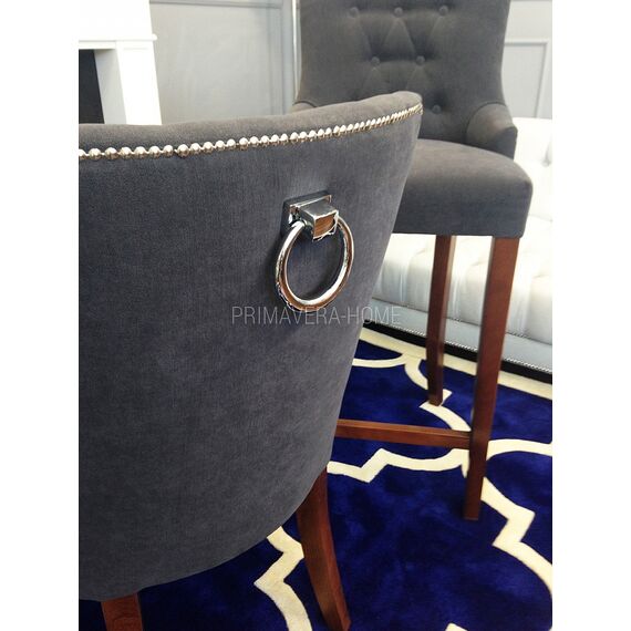 Stool glamour upholstered quilted bar modern dining room TIFFANY