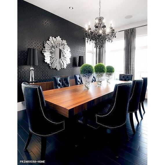 Quilted chair TIFFANTS glamour, golden knocker Black 97x46x54