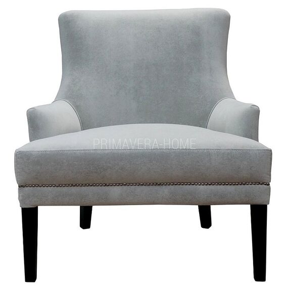 Fotel glamour tapicerowany styl modern classic nowoczesny EPSOM