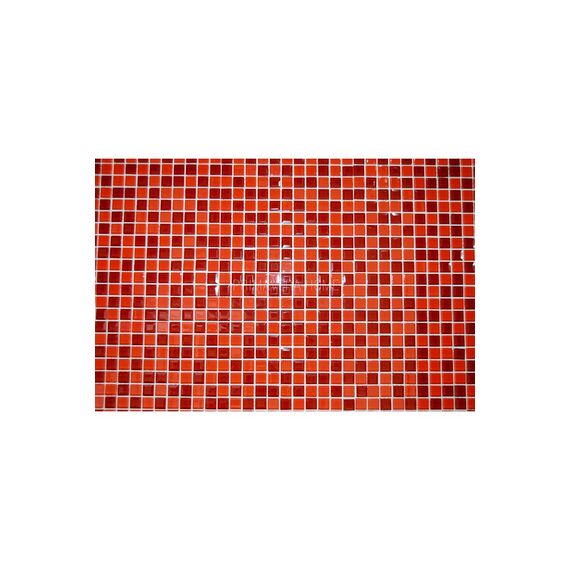 Mozaika Szklana Diamentowa Czerwona Kristina