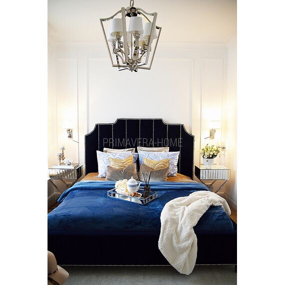 New York glamour bed upholstered modern APOLLO