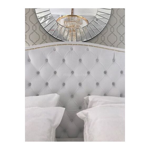 Glamour upholstered bed quilted VALENTINO