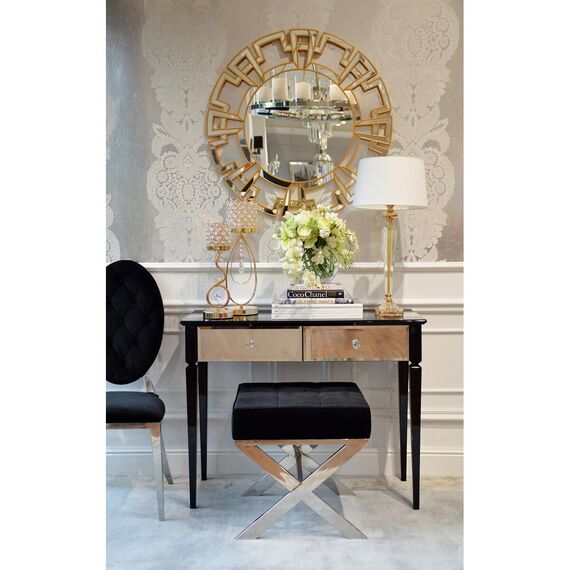 Mirror console ELEGANCE Glamour New York black white