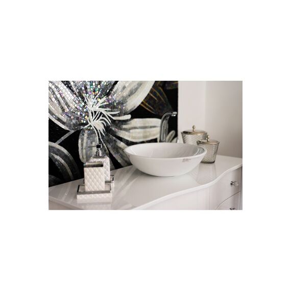 Pojemnik na szczoteczki biały Portia tumbler Lene Bjerre