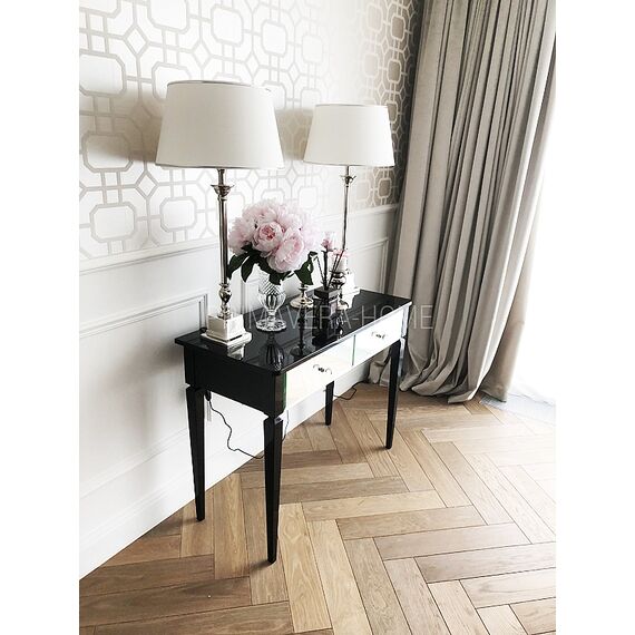 Mirror console ELEGANCE Glamour New York black white