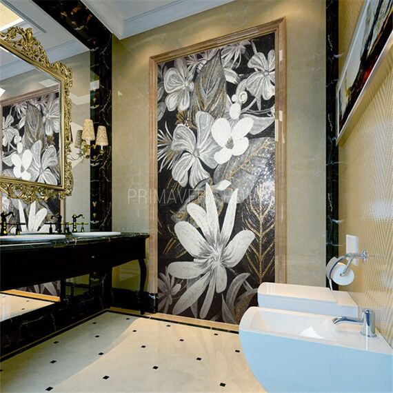 Obraz z Mozaiki szklanej FLOWER