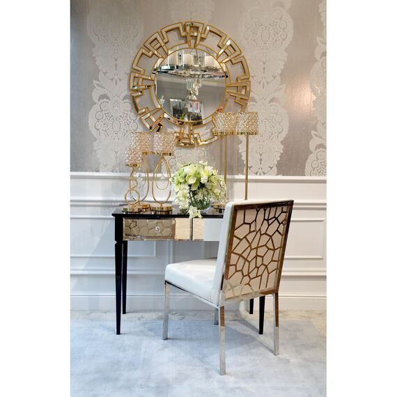 Mirror console ELEGANCE Glamour New York black white