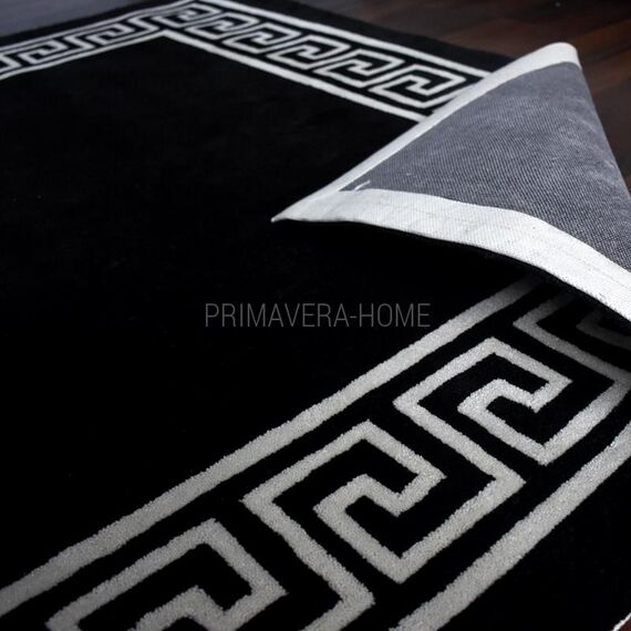 Apollo carpet Black and white