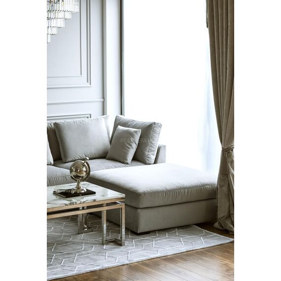 Glamorous, modern, modular, corner sofa for the living room, Italian style FIGARO