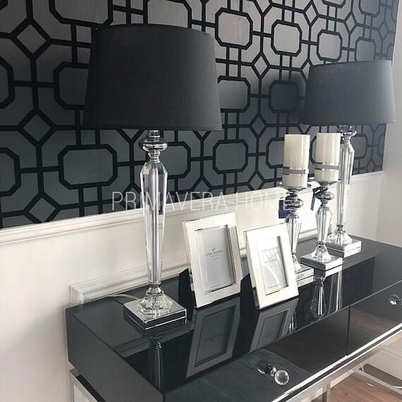 Trinity L black lampshade