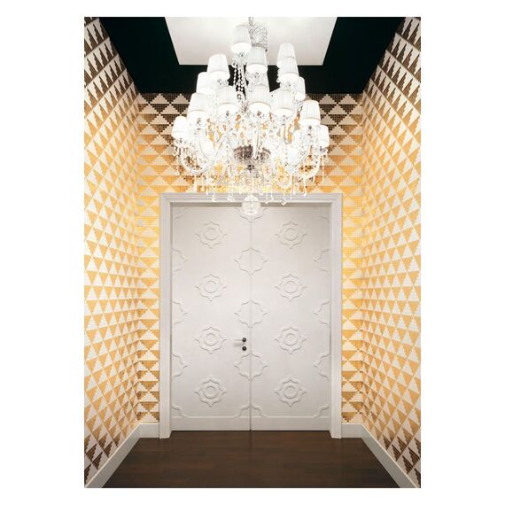 Glass mosaic Giza Bianco 