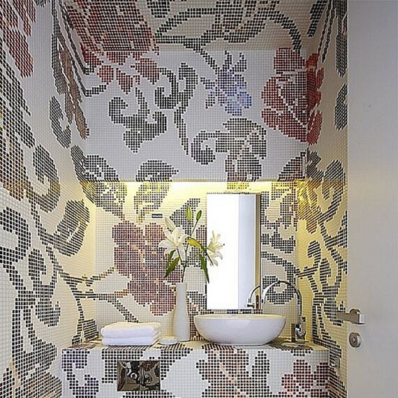 Mozaika szklana Summer Flowers