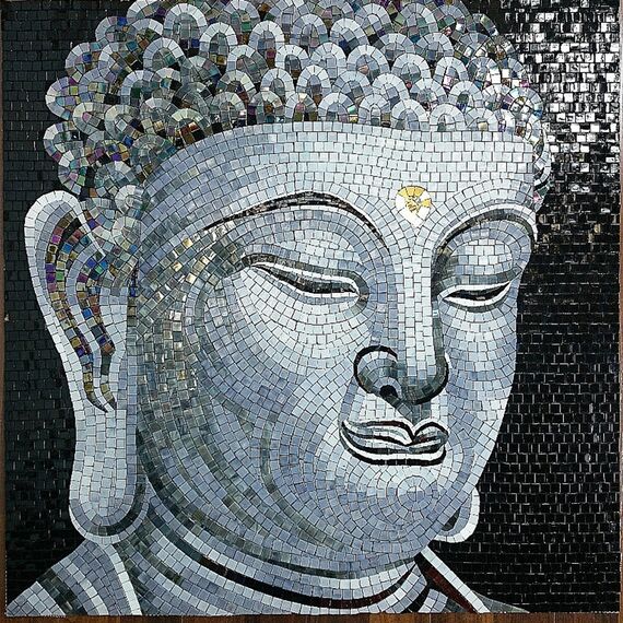Glass mosaic Image from the BUDDA 