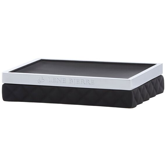 Mydelniczka ceramiczna czarna Portia soap dish Lene Bjerre