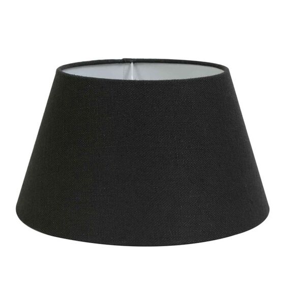 Round lampshade in graphite glamour style