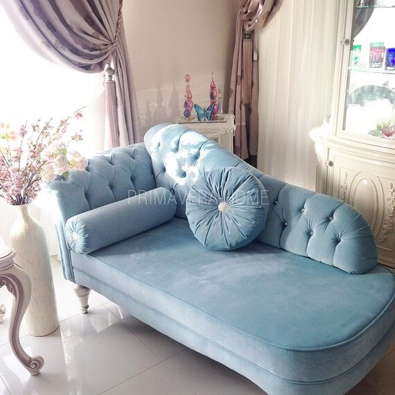 Louis Chesterfield Classic chaise longue