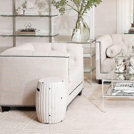 PAOLA quilted glamour sofa