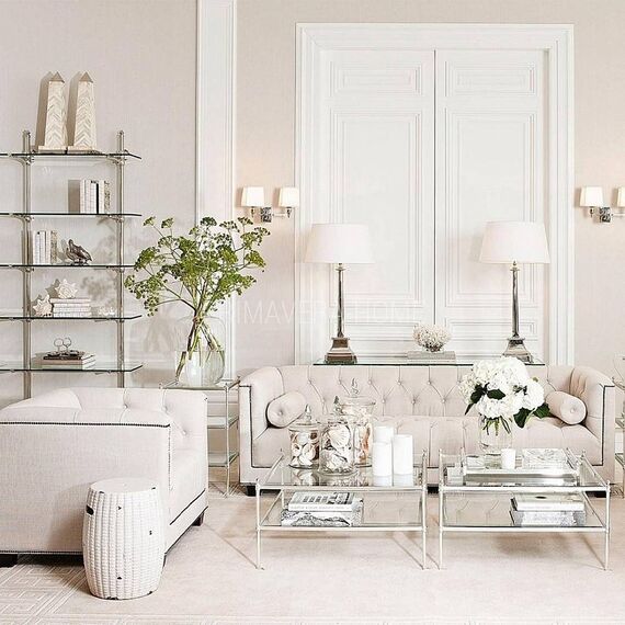 PAOLA quilted glamour sofa