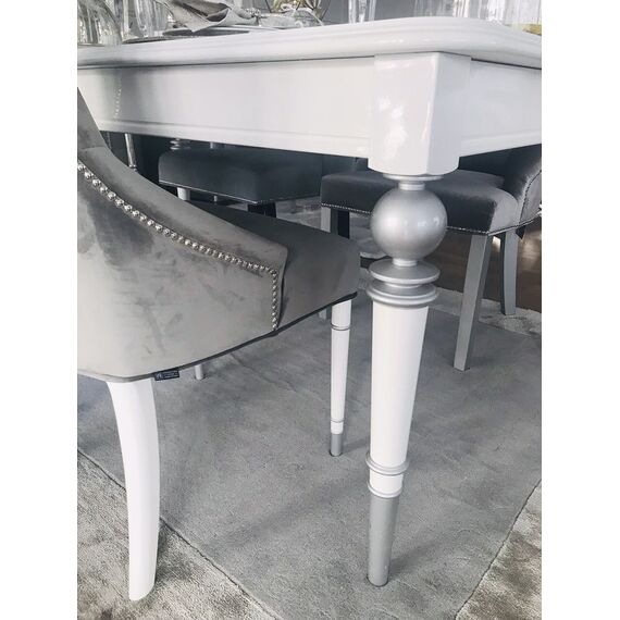 Wooden glamour table for dining room QUEEN