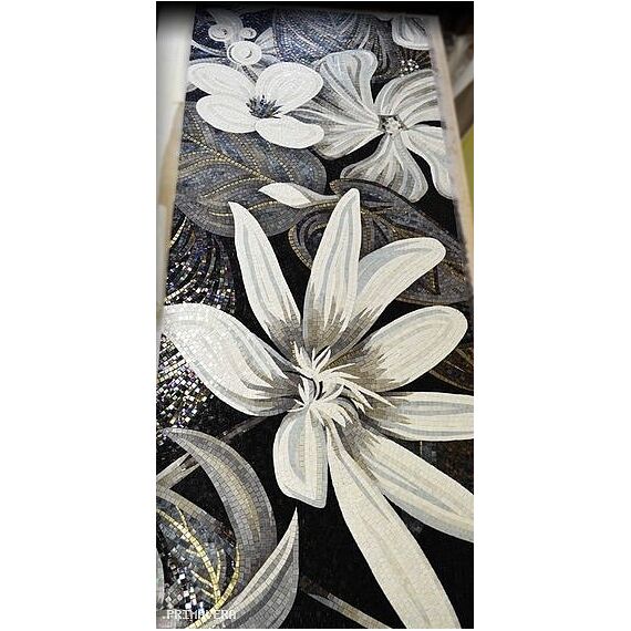 Obraz z Mozaiki szklanej FLOWER