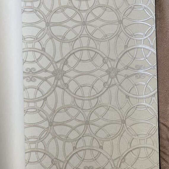 Exclusive wallpaper Versace Home IV  with geometric ornamental pattern