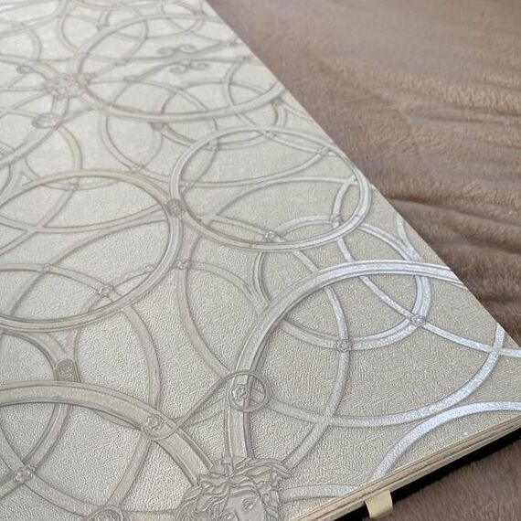Exclusive wallpaper Versace Home IV  with geometric ornamental pattern