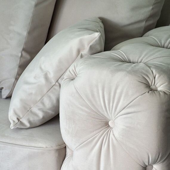 Luksusowa sofa pikowana z funkcją spania nowoczesna kanapa MILANO