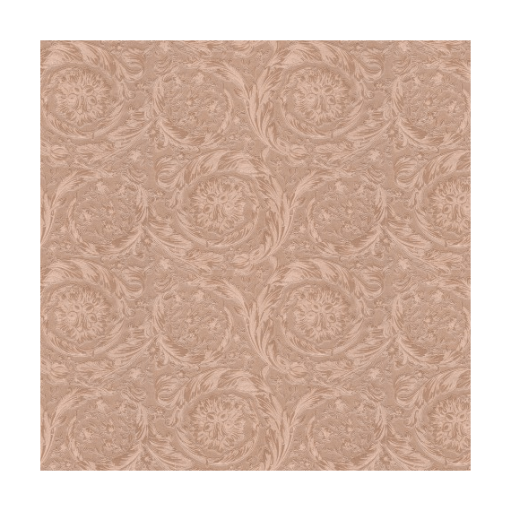 Wallpaper geometric Versace Barocco Metallics light brass