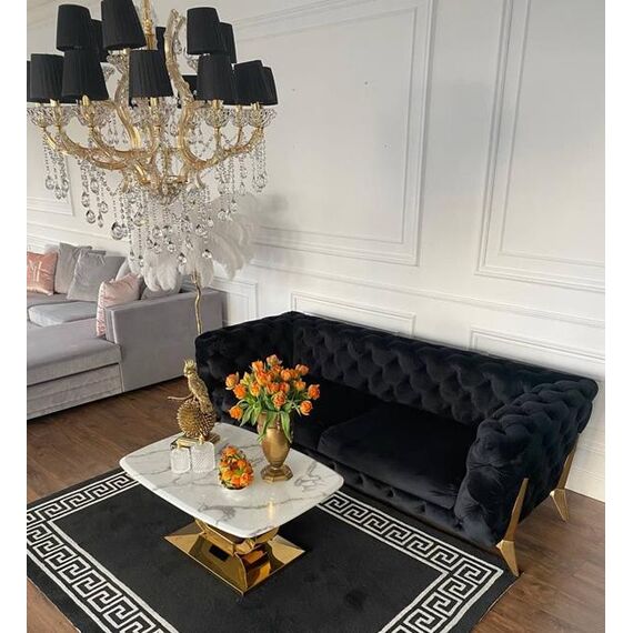 Apollo carpet Black and white