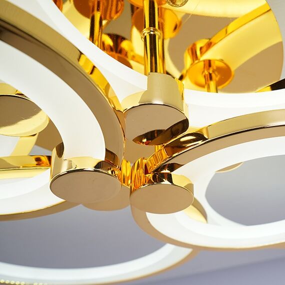 Modern LED ceiling lamp Art Deco Modern gold for the living room of the bedroom CERCHIO